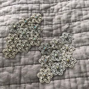 Flower earrings